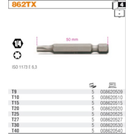 BIT 1/4”- TX 9- 50MM  TORX  BETA