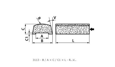 SEGMENT 3113 66/42 X 20/2 X 63  98C46J8VTC10 R150V10