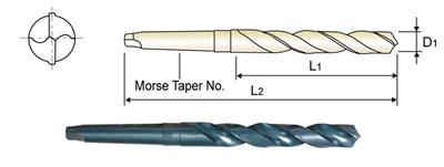 WIERTLO NWKC FI  6,80  69/150MM MK1 HSS SZL. OX EL-CUT