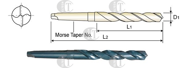 WIERTLO NWKC FI 24,00 160/281MM MK3 HSS SZL. OX EL-CUT