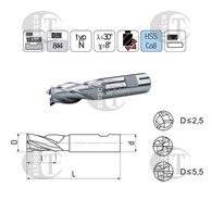 FREZ TRZPIENIOWY NFPA FI  2,0   7/51 Z3 HB6 HSSE BK-MN EL-CUT