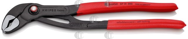 SZCZYPCE DO RUR 300MM DO 60MM COBRA KNIPEX