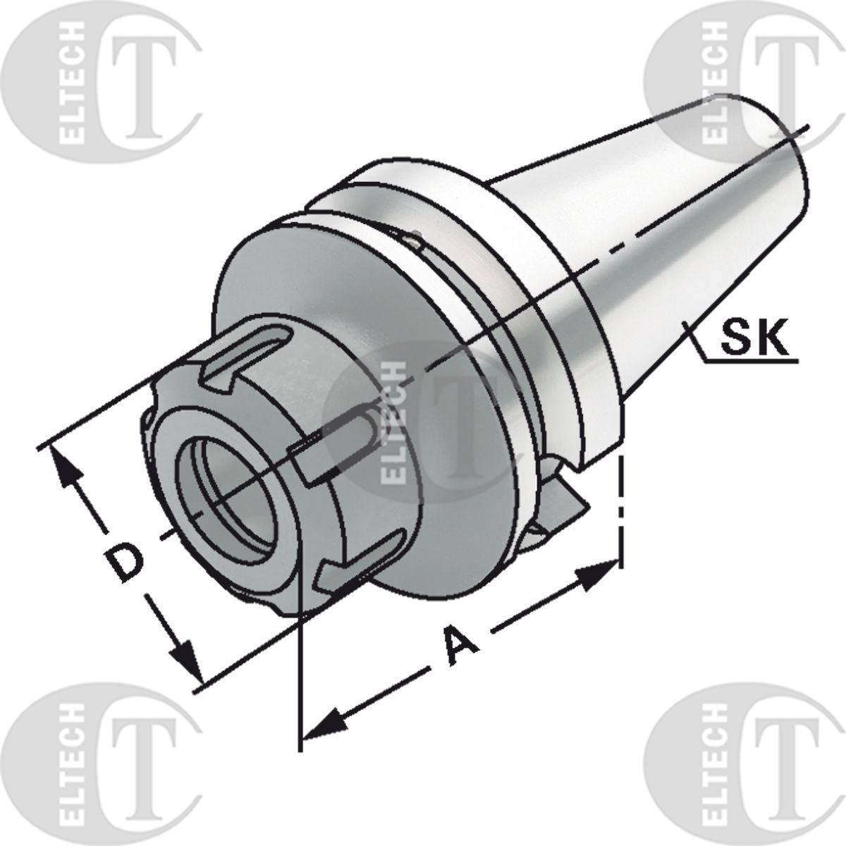 OPRAWKA MAS BT40 ER40 A100 AD  KEMMLER