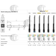 GWINTOWNIK M16 DIN-376C R45 (6H) HSSE-PM HL MASTERTAP