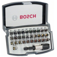 ZESTAW KONCOWEK BIT 1/4   32 PC /PH, PZ, HEX, TX/ Z UCHWYTEM  BOSCH.