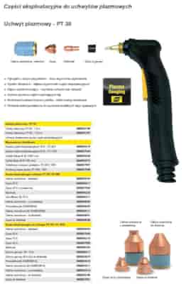 UCHWYT PLAZMOWY PT-38  7.6M PC 900/1600