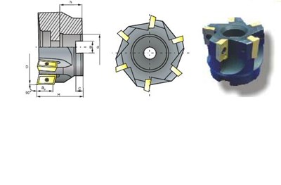FREZ SKL. GLOWICA FI  40,0 K90°  16/40 Z4 d16