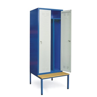 SZAFA UBRANIOWA 800 Z LAWKA