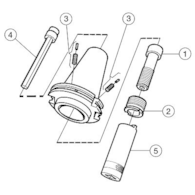ADAPTER DO ZLACZA MAS-BT AD/B C3-390B.55-40 030 CAPTO