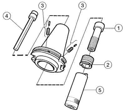 ADAPTER DO ZLACZA MAS-BT AD/B C3-390B.55-40 030 CAPTO