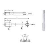 GWINTOWNIK M10 NGMM/1 DIN-352D (6H) HSS