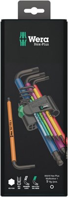 ZESTAW KLUCZY IMB.950 PKL/9 SM N MULTICOLOUR   WERA