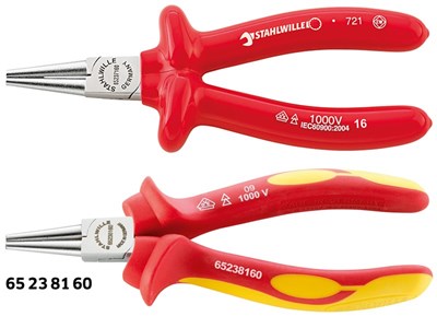 SZCZYPCE OKRAGLE KROTKIE 160 1000V   STAH