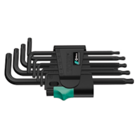 KLUCZE TORX KPL.9 PC  967 PKL/9   WERA.