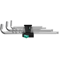 KLUCZE IMBUS.DLUGIE 1,5-10 Z KULKA  950 PKL/9 SM N / CHROM /   WERA