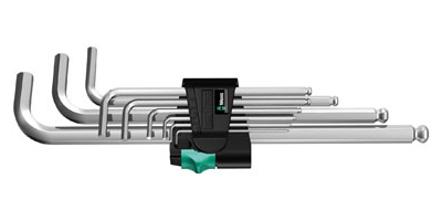 KLUCZE IMBUS.DLUGIE 1,5-10 Z KULKA  950 PKL/9 SM N / CHROM /   WERA
