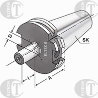 OPRAWKA DIN69871 SK40 B16 A25 KEMMLER