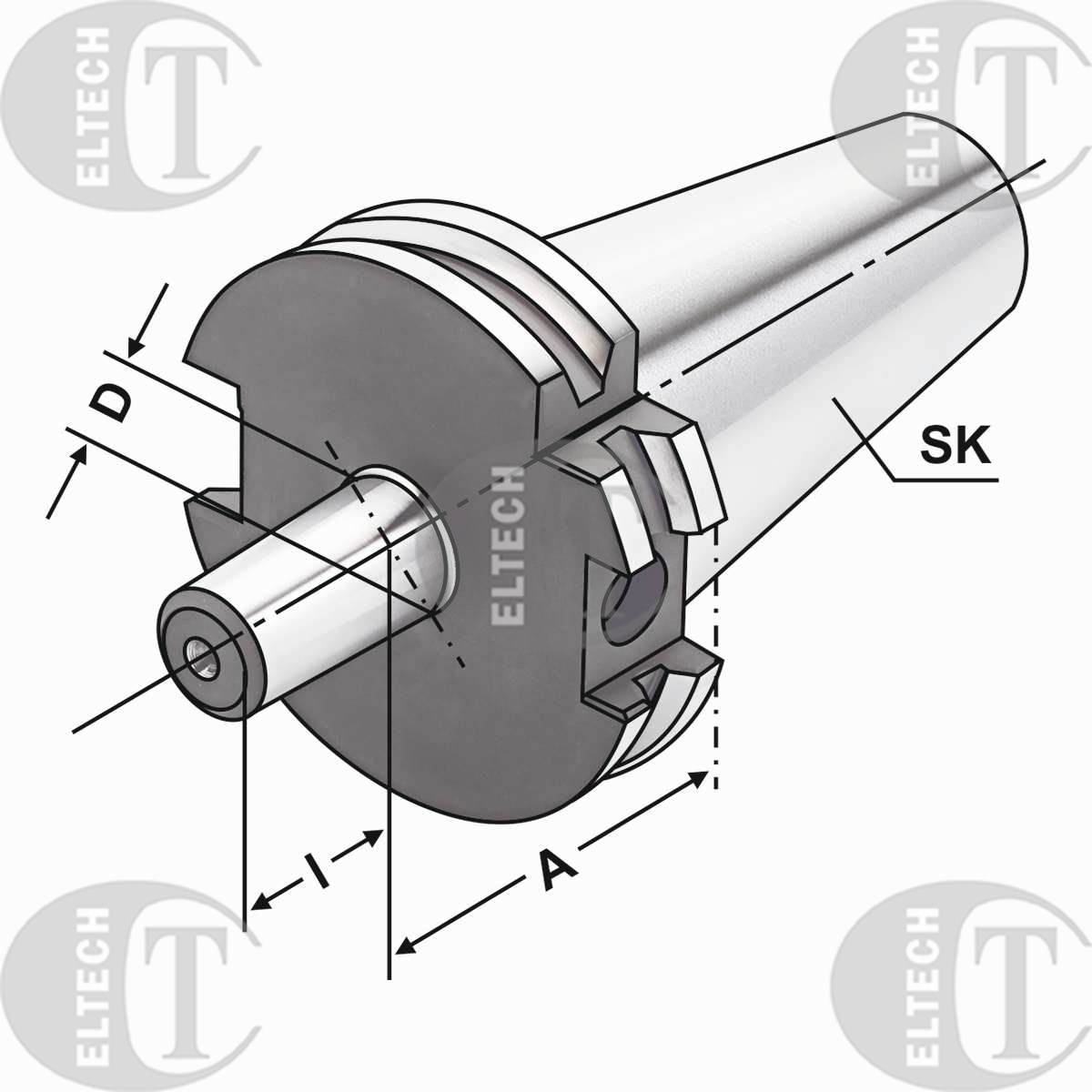 OPRAWKA DIN69871 SK40 B16 A25 KEMMLER