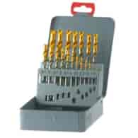 WIERTLA ZESTAW NWKA FI  1,00-10,00MM 19PC HSSE TIN