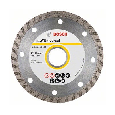 TARCZA DIAM. 115/22,23 TURBO ECO FOR UNIV BOSCH