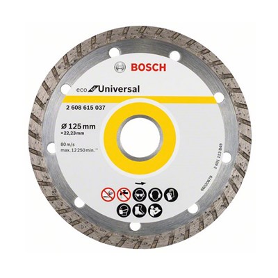 TARCZA DIAM. 125/22,23 TURBO ECO FOR UNIV BOSCH