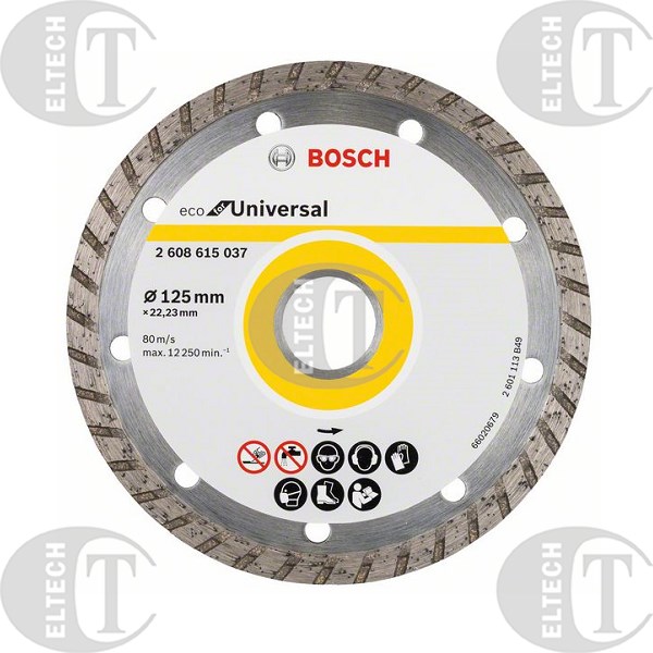 TARCZA DIAM. 125/22,23 TURBO ECO FOR UNIV BOSCH