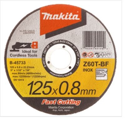 TARCZA T41 125/0,8/22,2 INOX MAKITA