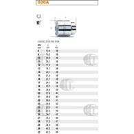 NASADKA  1/2 -22MM  BETA