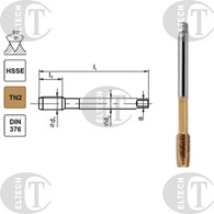 GWINTOWNIK M20 DIN-376B (6H) HSSE TIN 800X