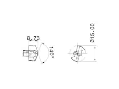 KORONKA WIERTLA ICP 150 IC908