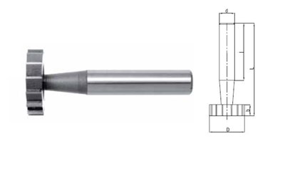 FREZ TRZPIENIOWY KSZTALTOWY FI 25,5   5/63 Z14 HA10 HSS