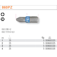 BIT 1/4”- PZ4- 25MM  POZIDRIV  BETA