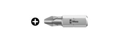 BIT 1/4”- PH2- 25MM  PHILLIPS  WERA.