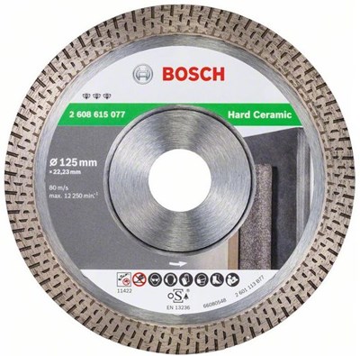 TARCZA DIAM. 125/22,23 BEST FOR HARD CERAMIC  BOSCH EXPERT