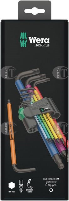 KLUCZ IMBUSOWY  SW 10.0 MULTICOLOUR  950 SPKL