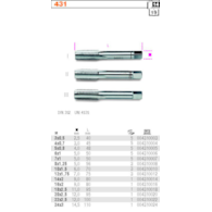 GWINTOWNIK M 3 NGMM/3 DIN-352 HSS