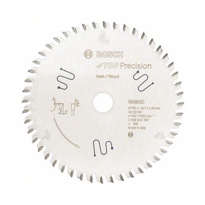 PILA W. 165*1,8*20/56 DO ZAGLEBIAREK TOP PRECISION BEST FOR WOOD