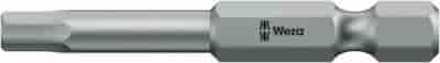 BIT 1/4”- H 2,5- 89MM  IMBUS  HEX-PLUS  Z OTWOREM  WERA