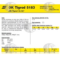 DRUT FI 1.6/ 1000  ALMG4,5  OK 5183 TIGROD /2,5KG/