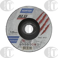 TARCZA T27 125/7,0/22,23  A30Q-BF27 NORTON-ALU.