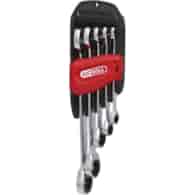 KLUCZE PL-OCZK. Z ODSADZENIEM ZAGIETE . 8 - 19 MM  5PC   KPL   KSTOOLS