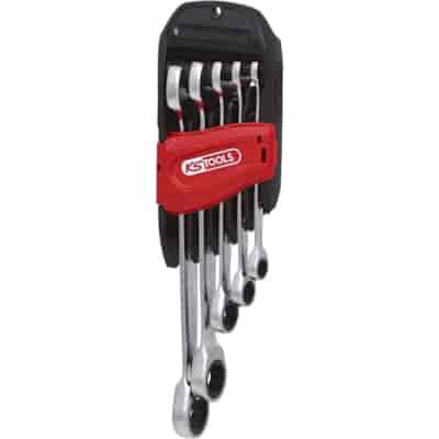 KLUCZE PL-OCZK. Z ODSADZENIEM ZAGIETE . 8 - 19 MM  5PC   KPL   KSTOOLS