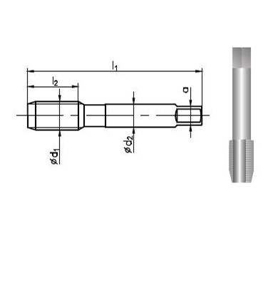 GWINTOWNIK M 9 NGMM/1 DIN-352D (6H) HSS