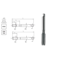 GWINTOWNIK M12 NGMM/1 DIN-352D (6H) HSS
