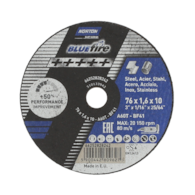 TARCZA T41  76/1,6/10 A60T NORTON BLUE FIRE