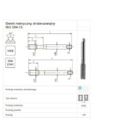 GWINTOWNIK M12x1,25 NGMM/1 DIN-2181D (6H) HSS