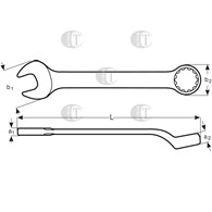 KLUCZ PL.OCZK.1952M-10   BAHCO