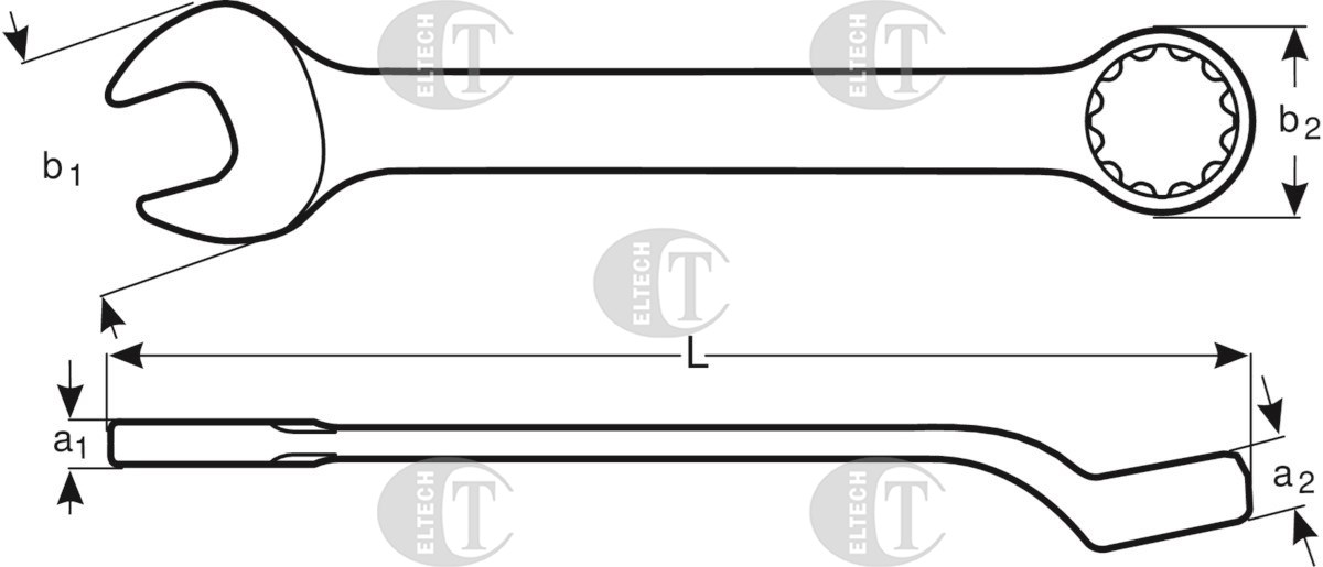 KLUCZ PL.OCZK.1952M-13   BAHCO