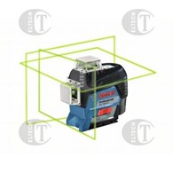 LASER LINIOWY GLL 3-80 CG + BM1 + AKUM.12V-Li 1x2Ah, L-BOXX