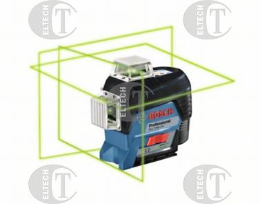 LASER LINIOWY GLL 3-80 CG + BM1 + AKUM.12V-Li 1x2Ah, L-BOXX